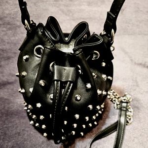 Forever21 Studded Bucket Bag